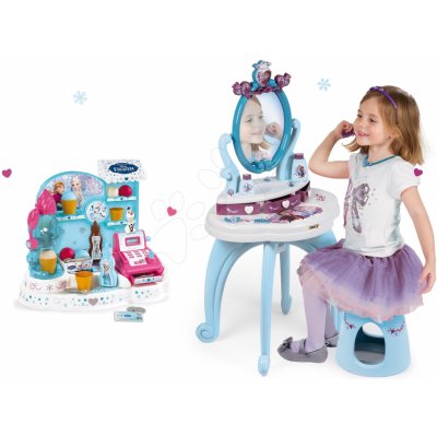Smoby dětský kosmetický stolek a zmrzlinárna Frozen – Zboží Mobilmania