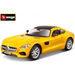 Bburago Plus Mercedes AMG GT žlutá 1:32 – Zboží Dáma