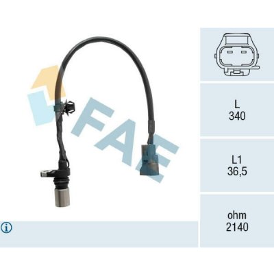 Generátor impulsů, klikový hřídel FAE 79534 – Hledejceny.cz