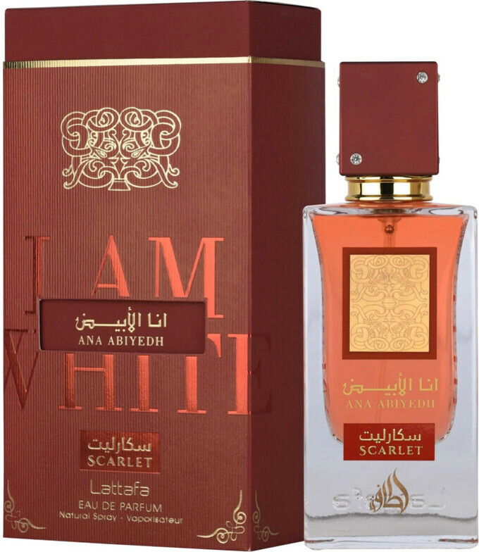 Lattafa Perfumes Ana Abiyedh Scarlet parfémovaná voda unisex 60 ml