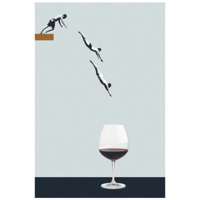 Plakát, Obraz - Maarten Léon - Your friends in a glass, (40 x 60 cm) – Zboží Mobilmania