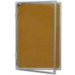 2x3 Korková vitrína s vertikálním otevíráním 120 x 90cm – Zboží Živě