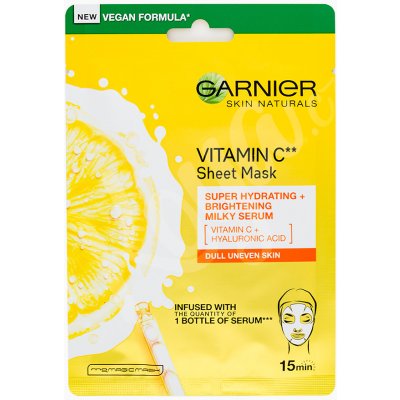 Garnier Skin Naturals Hydratační maska s vitamínem C 28 g – Zbozi.Blesk.cz