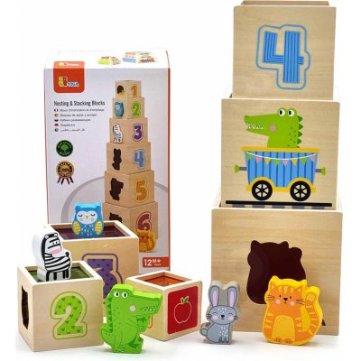 Viga Toys třídič puzzle bloků – Zboží Mobilmania