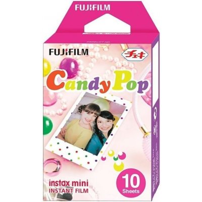 Instantní film Fujifilm Color film Instax mini CANDYPOP 10 fotografií – Hledejceny.cz