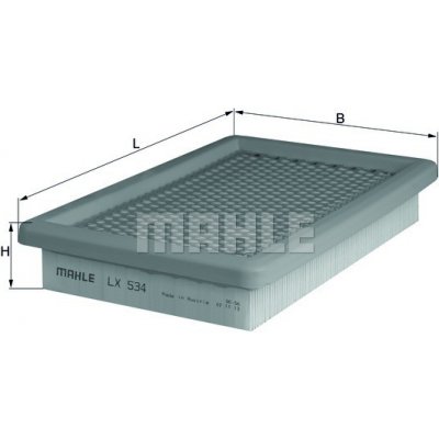 Vzduchový filtr MAHLE LX 534 – Hledejceny.cz