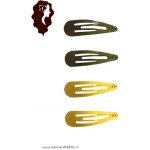 Vlasové sponky - cvakačky velké 4 ks – Zboží Dáma