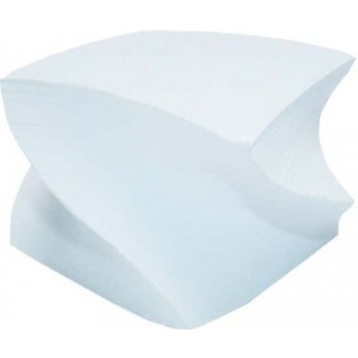 Blok špalíček 8,5x8,5x5,5 cm, vrtule, bílý – Hledejceny.cz