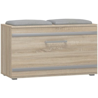 DobreSny Botník s lavicí Opal dub sonoma – Hledejceny.cz