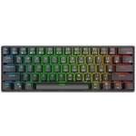 Royal Kludge RK61 RGB red switch black – Zboží Mobilmania