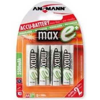 Ansmann maxE AA 2500mAh 4ks 10778