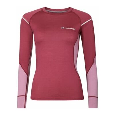 MW NDRZ 170 dámské merino triko s dlouhým rukávem ostružinová fialová – Sleviste.cz