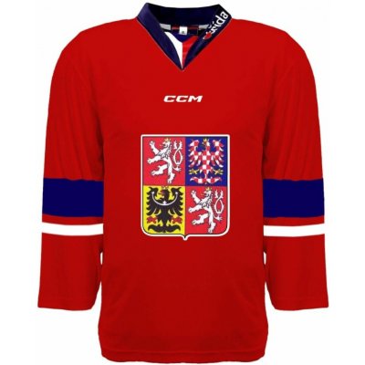 CCM Fandres replica Dres české hokejové reprezentace 2023/2024 červený – Sleviste.cz