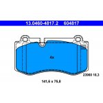 ATE Sada brzdových destiček, kotoučová brzda 13.0460-4817.2 – Zboží Mobilmania
