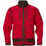 Härkila / Seeland oboustranná mikina Kamko Regal fleece jacket Red/Brown – Sleviste.cz