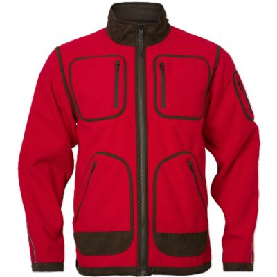 Härkila / Seeland oboustranná mikina Kamko Regal fleece jacket Red/Brown – Sleviste.cz