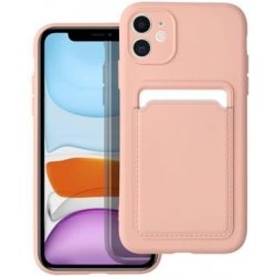 Pouzdro Forcell CARD Apple iPhone 11 růžové