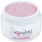 Ráj nehtů Akrylový prášek GLITTER Malve 5 g – Zboží Dáma