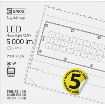 EMOS REFLEKTOR LED 50W PROFI+ studená bílá