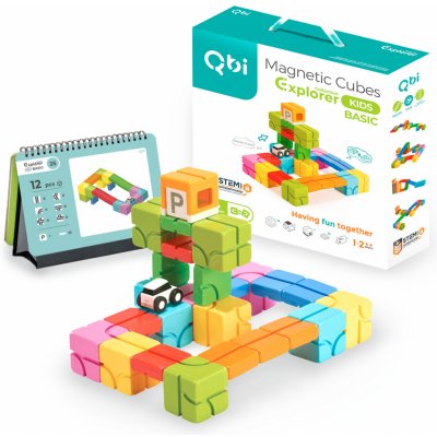 QBI Explorer Kids Basic Pack magnetická stavebnice 27 – Zboží Mobilmania