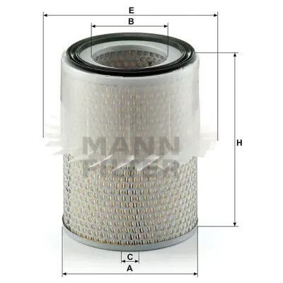 MANN FILTER Vzduchový filtr C 16 148 – Hledejceny.cz