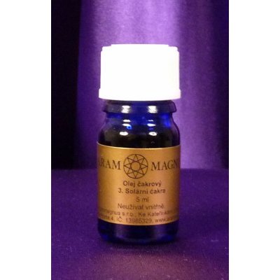 Arammagnus Olej čakrový 3. Solární čakra 5 ml – Hledejceny.cz