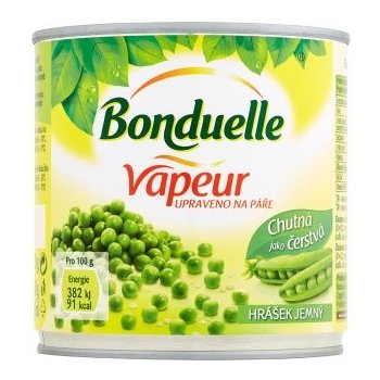 Bonduelle Vapeur hrášek jemný 320 g