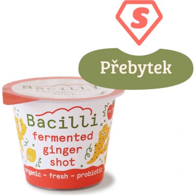 Bacilli Bio fermented ginger shot raw 100 ml – Zboží Mobilmania