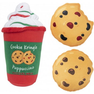 FuzzYard Xmas plyšová hračka kelímek Puppuccino a Cookies 3ks – Zboží Mobilmania