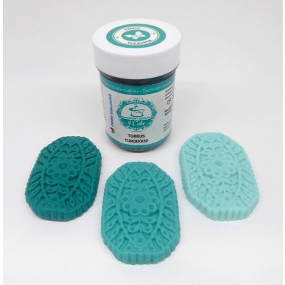 Food Colours Gelová barva tyrkysová 35 g – Sleviste.cz