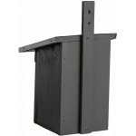 Esschert Design budka pro Sýkorku koňadru, šedá – Zboží Mobilmania