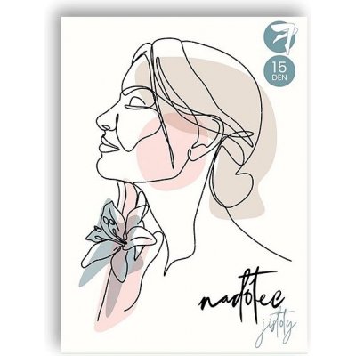 Nadotec s make-up efektem Jistoty 15 DEN béžová – Zboží Dáma