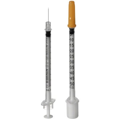 Omnican® 50 Stříkačka inzulinová U 100 0,5 ml 30G 0,3 x 12 mm SGL 100 ks – Zboží Mobilmania