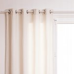 ZÁVĚS DO OBÝVACÍHO POKOJE LOŽNICE s průchodkami BÉŽOVÁ BOUCLE 140 x 260 cm – Hledejceny.cz