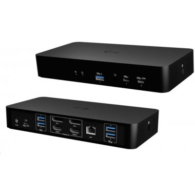 i-tec Universal Intelligent Dual Display Docking Station CAINTGDUAL4KDOCPD – Zboží Živě