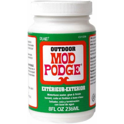 Plaid Lepidlo a lak na vodní bázi Mod Podge Outdoor 236 ml – Zboží Mobilmania