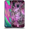 Pouzdro a kryt na mobilní telefon Samsung Pouzdro Head Case Samsung Galaxy A40 Mandala Doodle Nebula