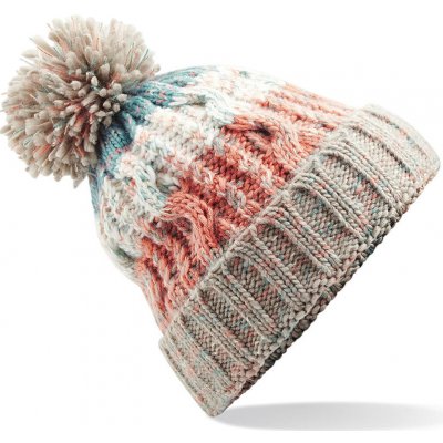 Beechfield s bambulí Corkscrew beanie písková – Zboží Mobilmania