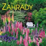 Zahrady nástěnný 33 x 33 cm 2026 – Sleviste.cz