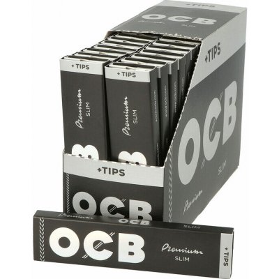 OCB Slim Premium papírky s filtry 32 ks – Sleviste.cz