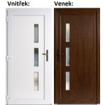Soft Vchodové dveře Venus zlatý dub/bílá levé 80 x 198 cm – Hledejceny.cz
