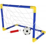 Teddies Fotbalová branka plast 44x31cm s míčkem a pumpičkou – Sleviste.cz