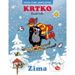 KRTKO a ZIMA - Kniha samolepiek - Zdeněk Miler – Zboží Mobilmania