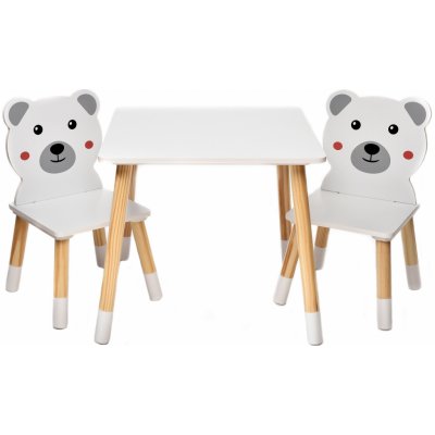 bHome stůl s židlemi Medvídek – Zboží Mobilmania