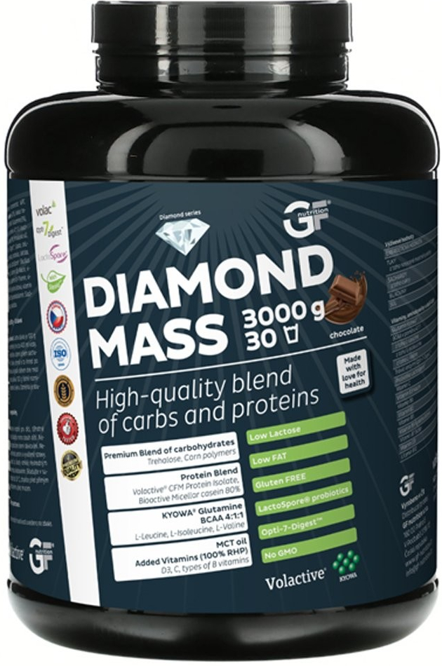 GF nutrition Diamond MASS 3000 g