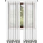 Fliying Dekorační voálová záclona s řasící páskou L224, 145x250 cm – Hledejceny.cz