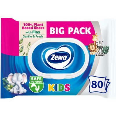 ZEWA Vlhčený Kids 80 ks – Zboží Mobilmania