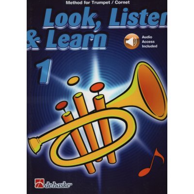 LOOK, LISTEN & LEARN 1 + Audio Online method for trumpet trumpeta – Hledejceny.cz