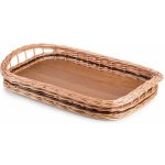 HRADIL Proutěný podnos oválny KLASIK d.52xš.33xv. 10,5 cm – Zboží Dáma