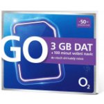 O2 SIM karta GO 3GB - Kredit 50Kč – Hledejceny.cz